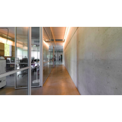 Industrielle Stahlinnenwand